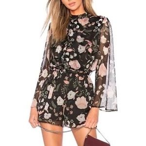 BB Dakota Floral Tullia Romper